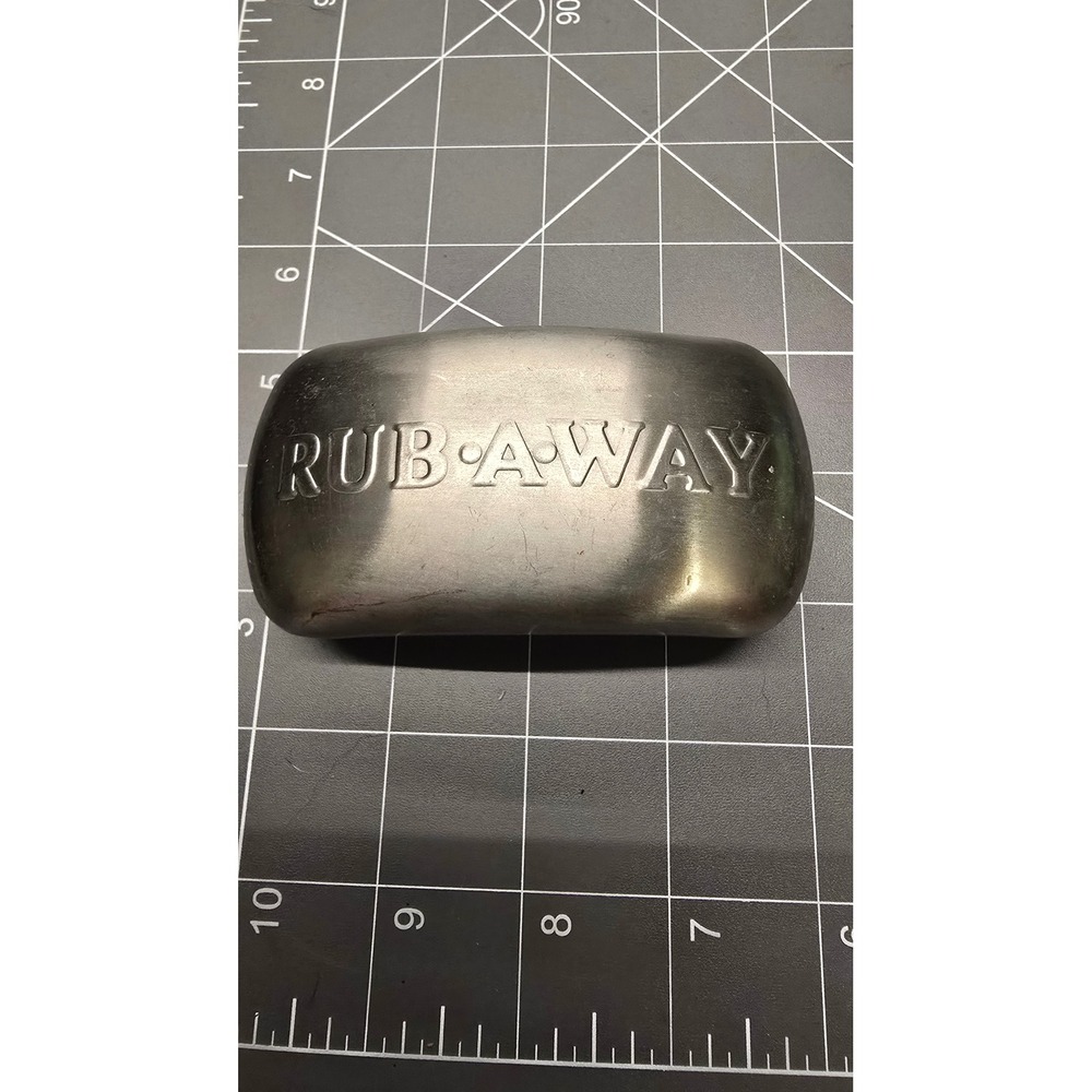 Amco Houseworks Rub-A-Way Stainless Steel Odor Absorber Bar Silver Kitchen Tool